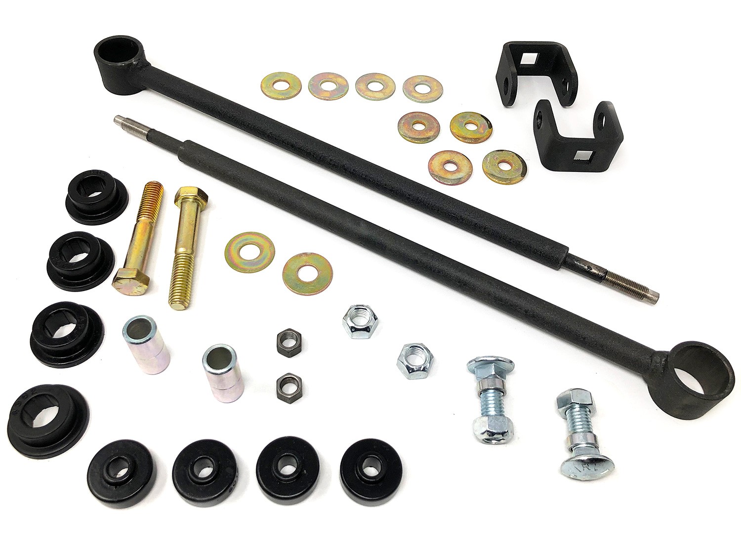 Front Sway Bar End Link Kit 11-19 Chevrolet Silverado/GMC Sierra 2500HD/3500HD 4x4 Fits with 6 In...