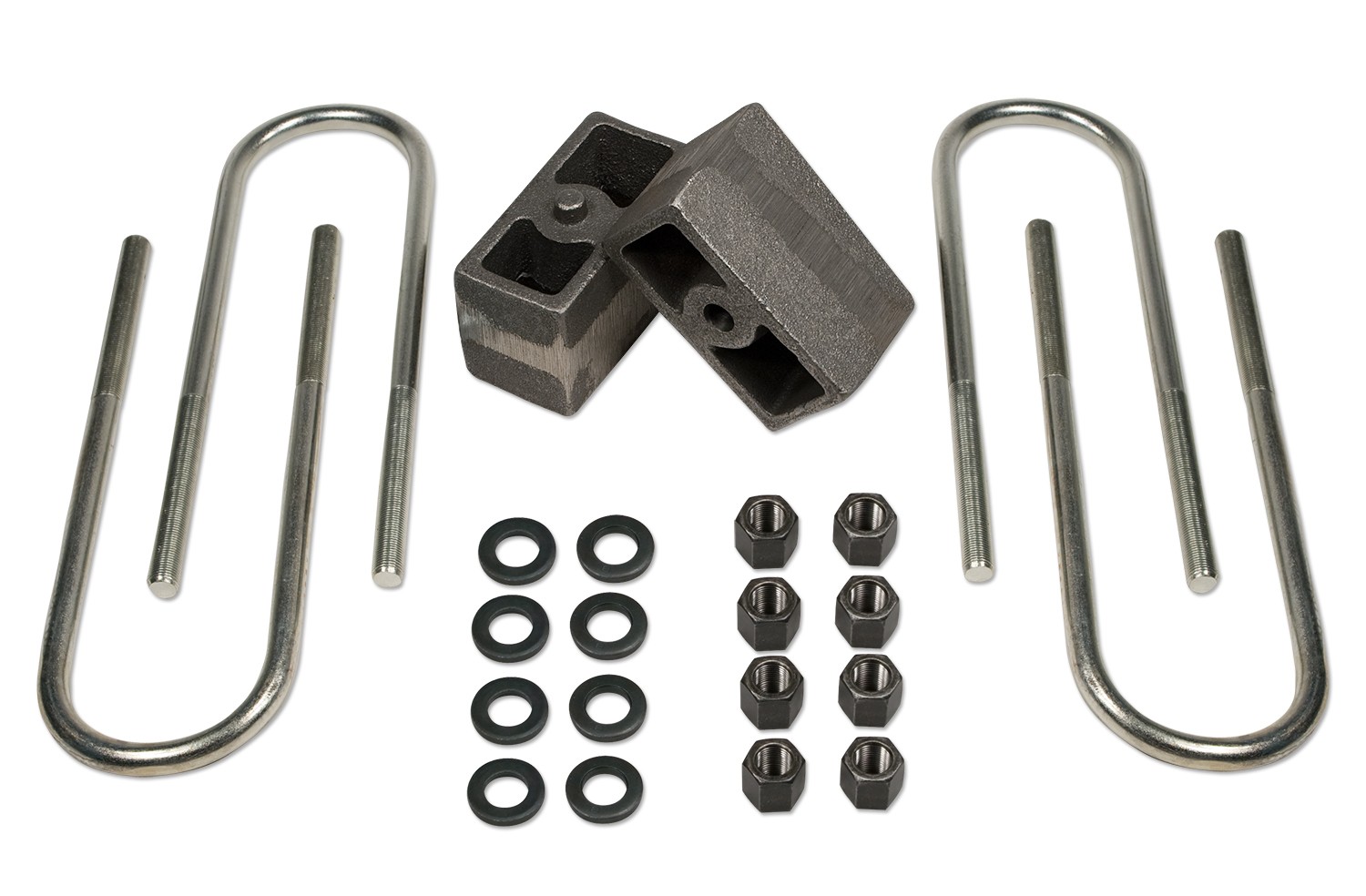 3 Inch Rear Block & U-Bolt Kit 73-87 Chevy Truck/GMC Truck 3/4 Ton 4WD/73-91 Chevy/GMC Suburban 3...