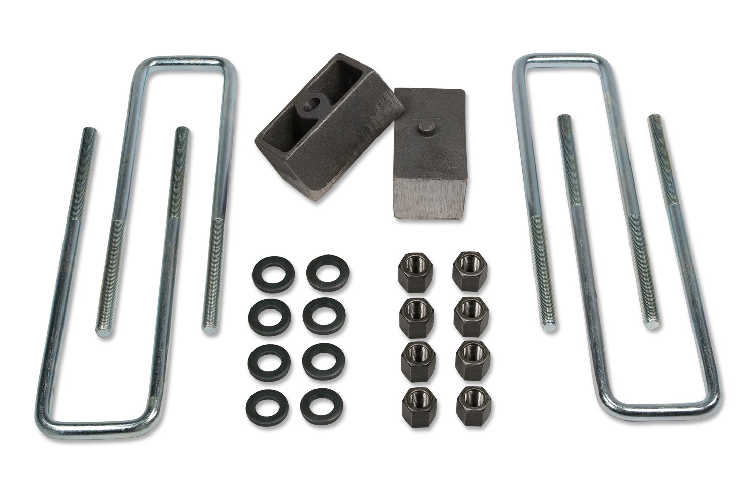 2 Inch Rear Block & U-Bolt Kit 88-98 Chevy/GMC Truck 1500 2500 & 3500 4WD 92-98 Chevy/GMC Suburba...