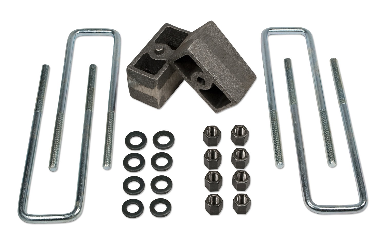 3 Inch Rear Block & U-Bolt Kit 88-98 Chevy/GMC Truck 1500 2500 & 3500 4WD 92-98 Chevy/GMC Suburba...