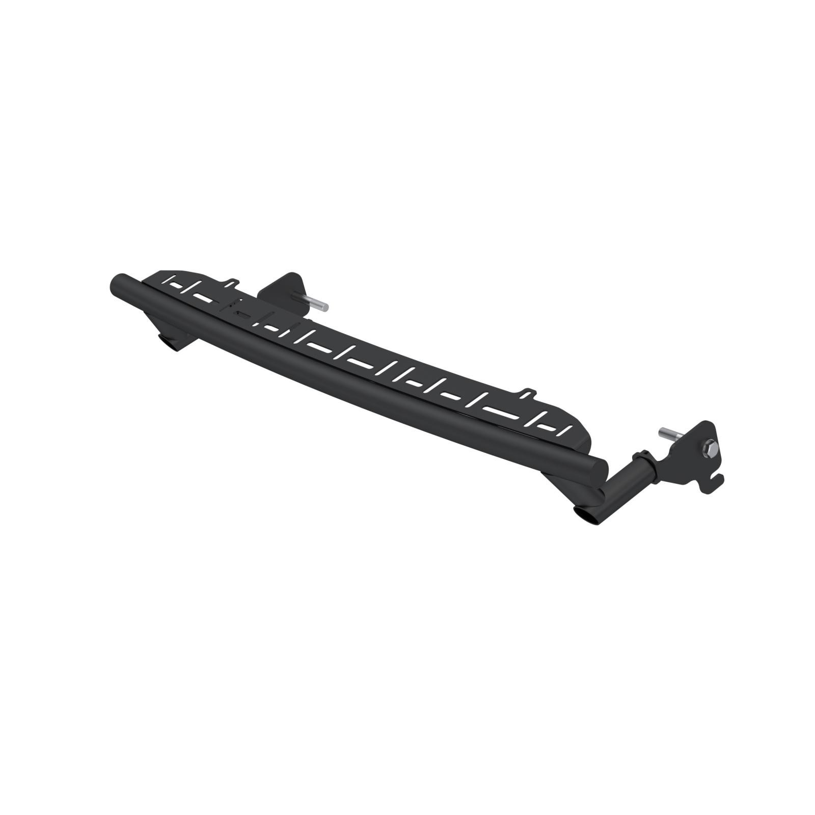 2019-Up Ram 2500 Black-Coated Bumper Light Mounting Bar MBRP