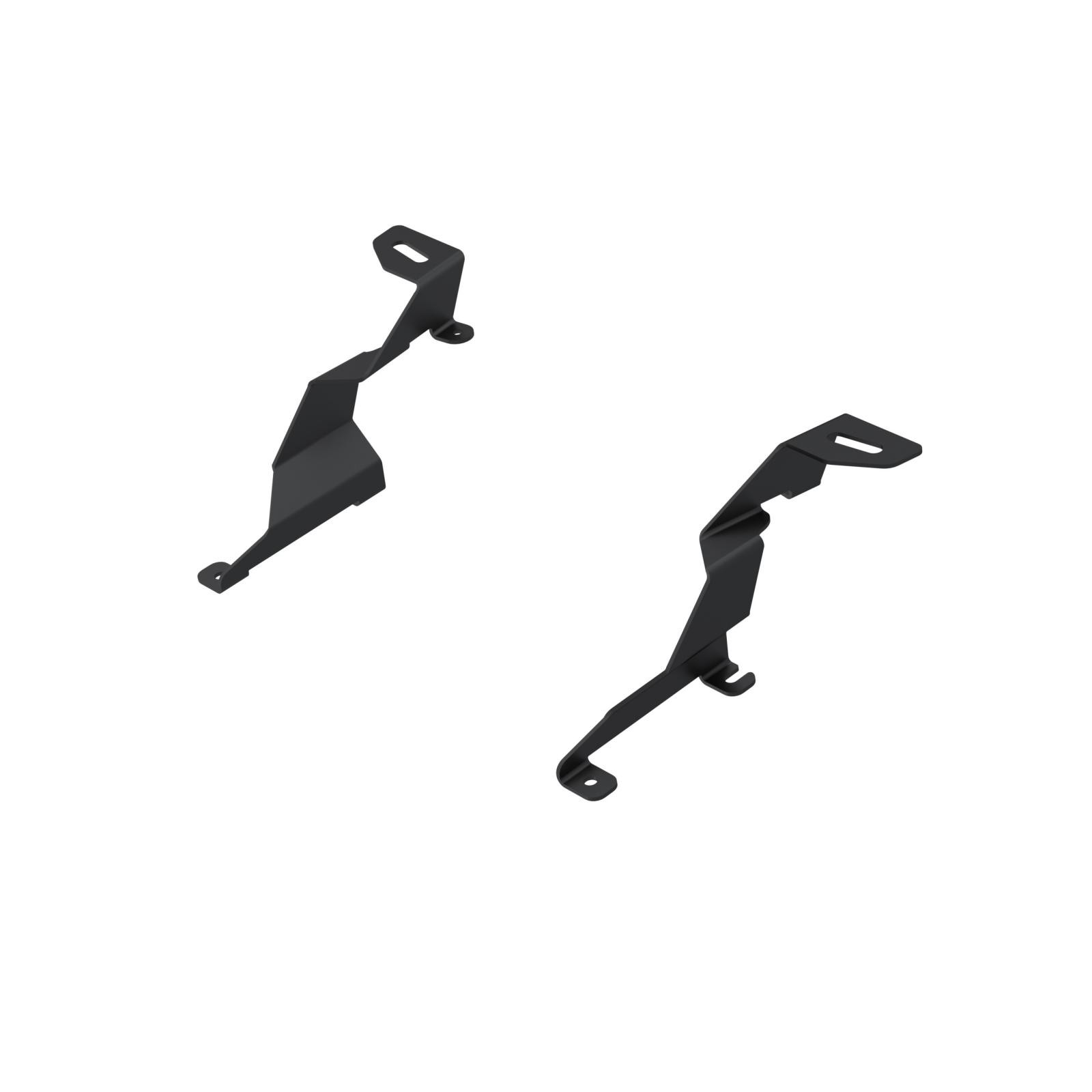 2023-Up Ford F250/ F350/ F450 Superduty Black-Coated Ditch Light Brackets MBRP